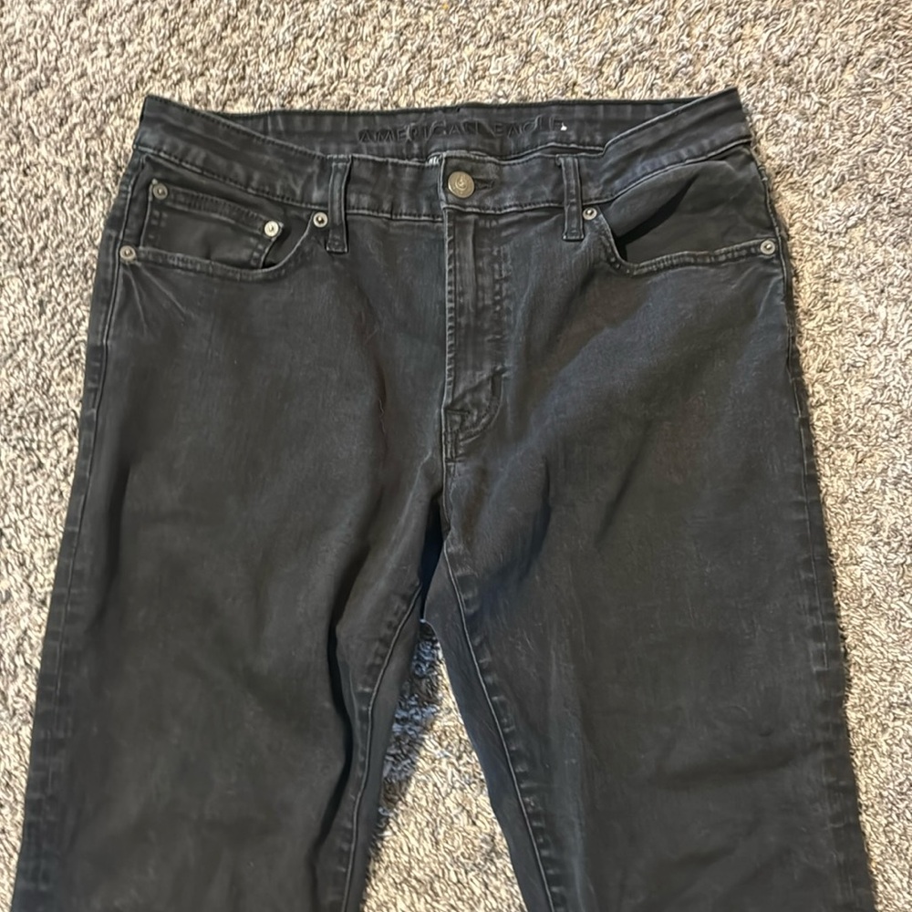 American Eagle Next Level Flex Black Jeans